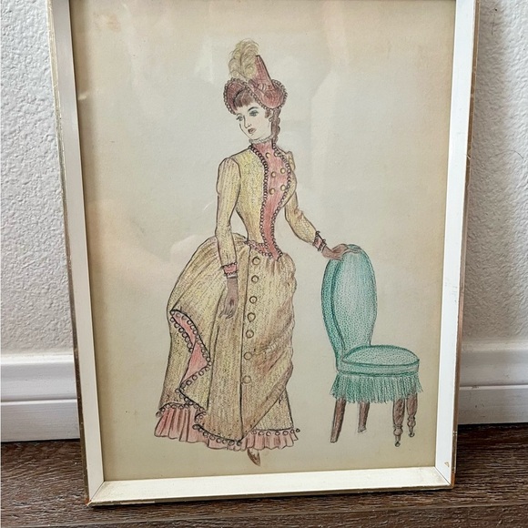 Vintage Fashion Illustration Prints - Picture 2 of 11
